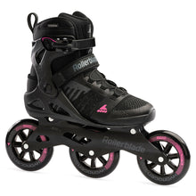 
                        
                          Load image into Gallery viewer, Rollerblade Macroblade 110 3WD Womens Inline Skate - Black/Orchid/10.5
                        
                       - 1