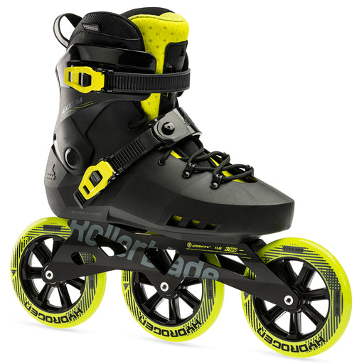 Rollerblade Maxxum 125 Mens Urban Inline Skates - Black/Lime/13 / 13.5