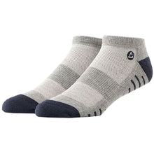 
                        
                          Load image into Gallery viewer, Cuater by TravisMathew Eighteener Ankle Socks - Hthr Alloy 0hal/One Size
                        
                       - 3