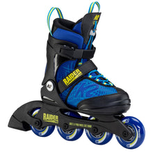 
                        
                          Load image into Gallery viewer, K2 Raider Pro Boys Adjustable Inline Skates 1 - Blue/Yellow/4-8
                        
                       - 1