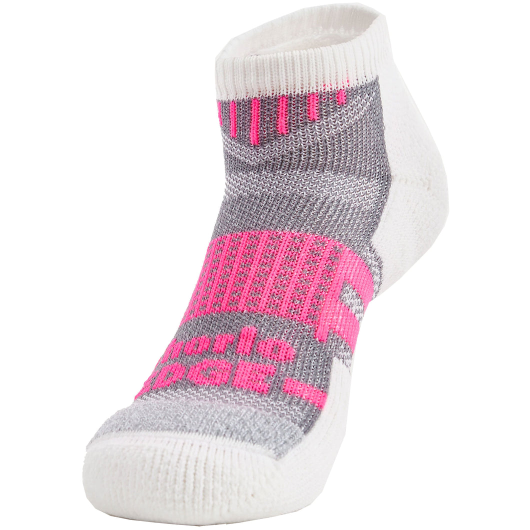 Thorlo Tennis Moderate Cushion Low Cut Socks - ELTRC PK/WT 405/M