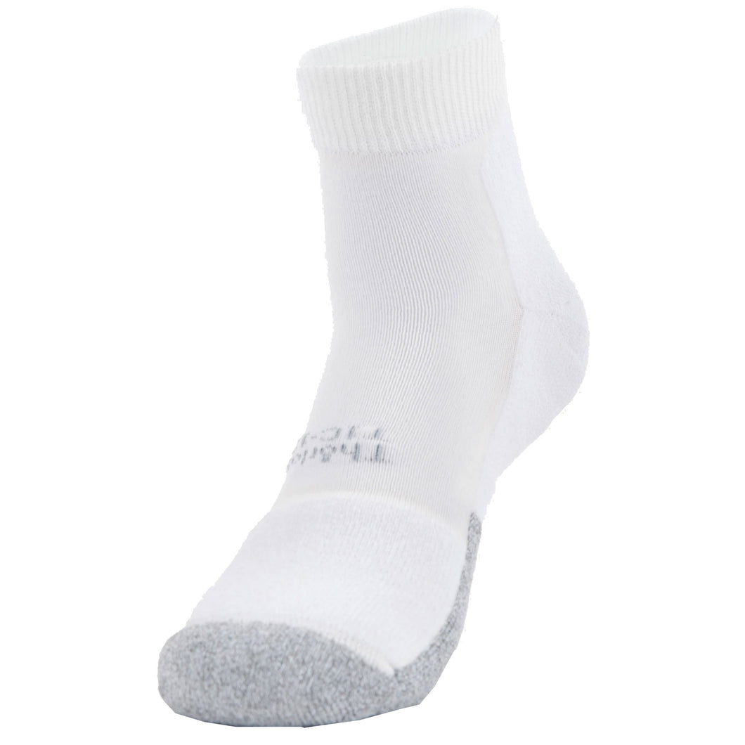 Thorlo Tennis Light Cushion Ankle Socks - WHITE 004/L