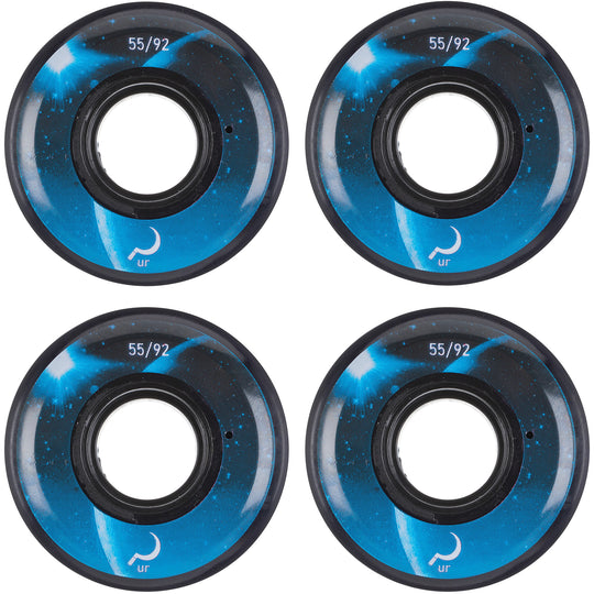 Ground Control UR 55mm/92A Moon Inline Skate Wheels - 4 Pack