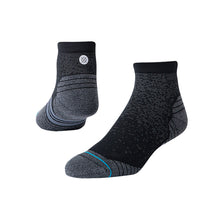 
                        
                          Load image into Gallery viewer, Stance Run Unisex Quarter Crew Socks - Black/L
                        
                       - 1