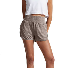 
                        
                          Load image into Gallery viewer, Varley Romney Taupe Marl Womens Tennis Shorts - Taupe Marl/M
                        
                       - 1