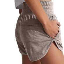
                        
                          Load image into Gallery viewer, Varley Romney Taupe Marl Womens Tennis Shorts
                        
                       - 3