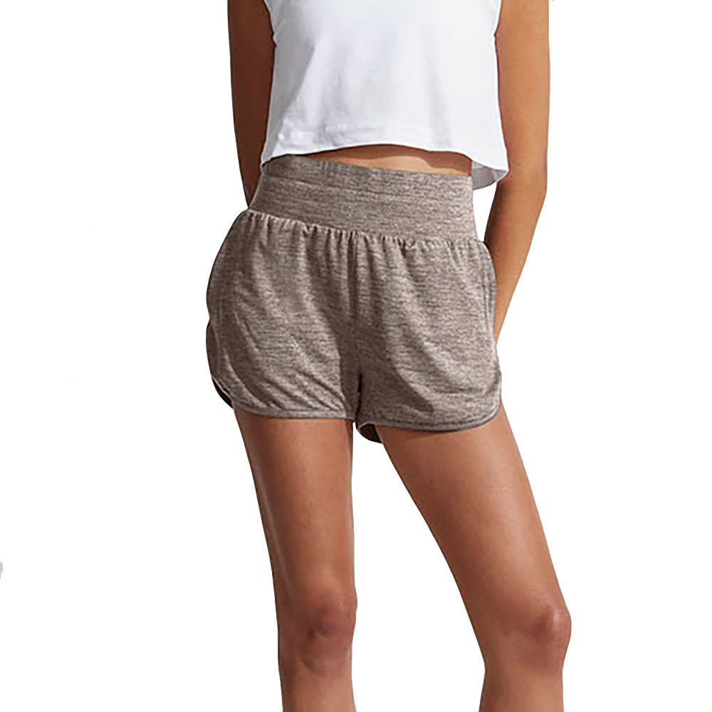 Varley Romney Taupe Marl Womens Tennis Shorts - Taupe Marl/M