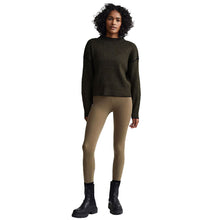 
                        
                          Load image into Gallery viewer, Varley Grant Knit Dark Olive Womens Sweater - Drk Olive/Dusky/M
                        
                       - 1