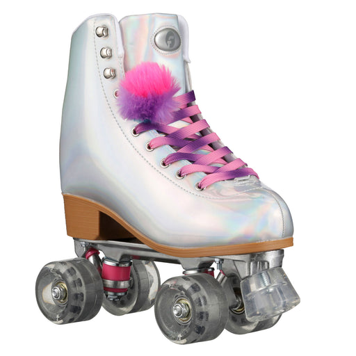 Fit-Tru Cruze Quad WhPu Womens Roller Skates Blem - Iridescent/10