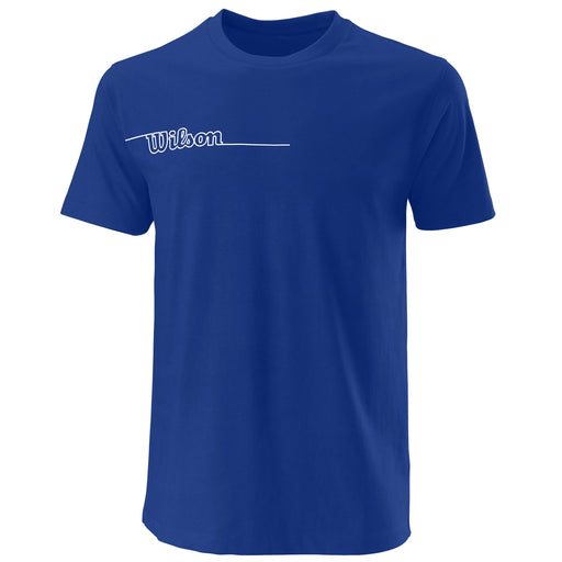 Wilson Team II Tech Mens Tennis Shirt - Team Royal/XL