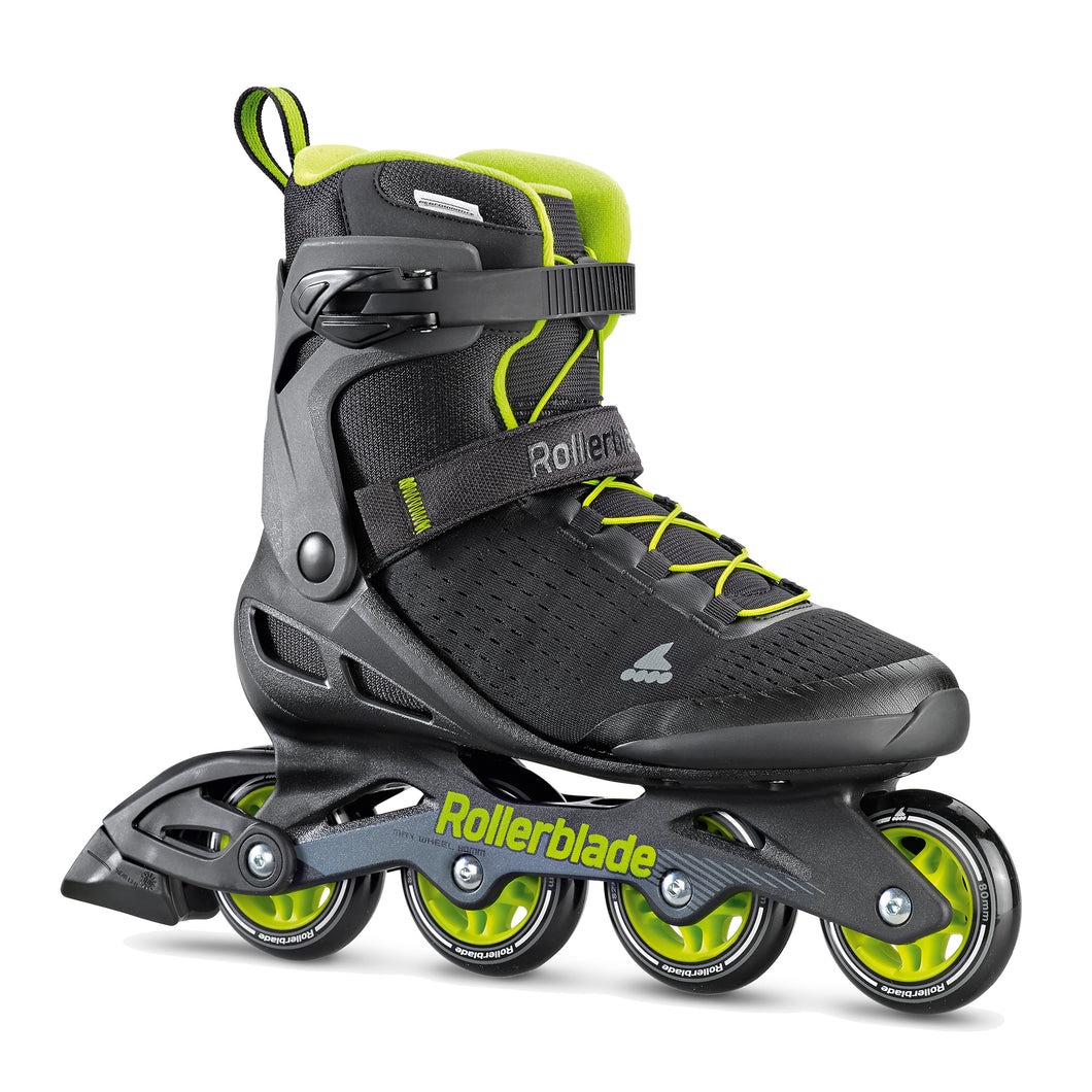 Rollerblade Zetrablade Elite M Inline Skates 26410 - Black/Lime/8.0