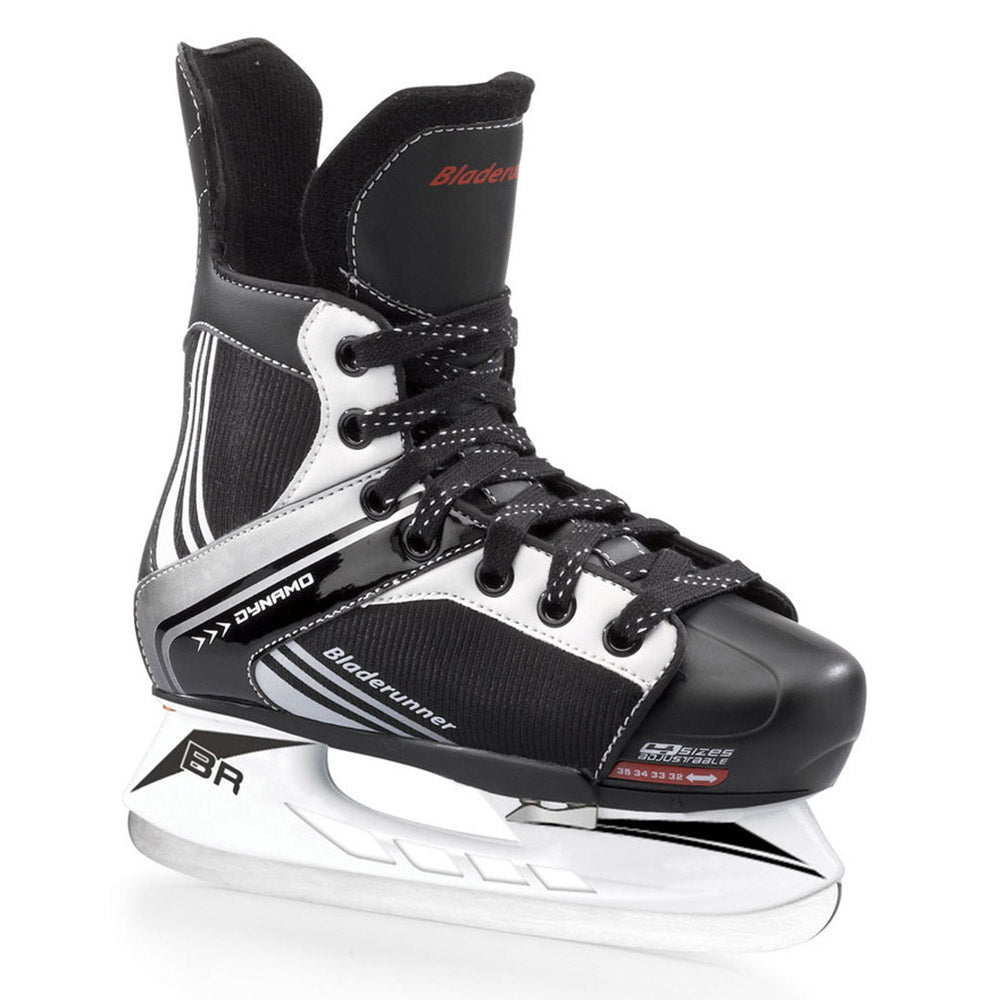 Bladerunner by RB Dynamo Boys Adj Ice Skates 27570 - Black/11J-1