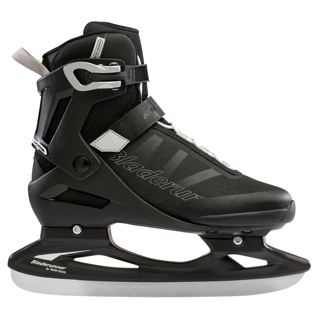 Bladerunnr by RB Igniter Ice Mens Ice Skates 27577 - Black/Grey/8.0