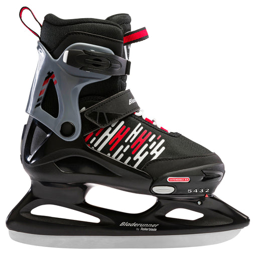 Bladerunner by RB Micro Ice Boys Adj Ice Sk 27666 - Black/White/2-5