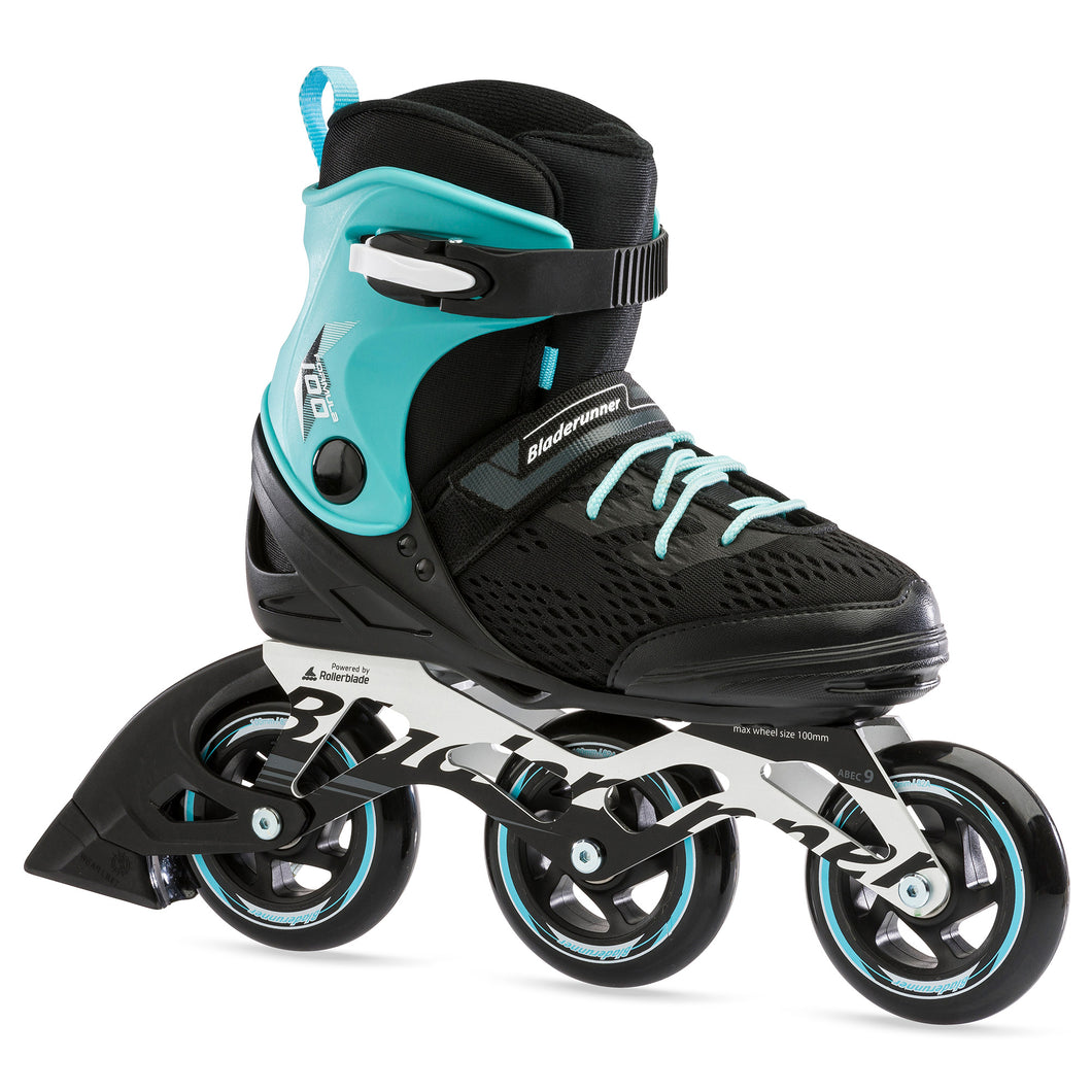 Bladerunner Formula 100 Womens Inline Sk 27668 - Black/Blue/7.0