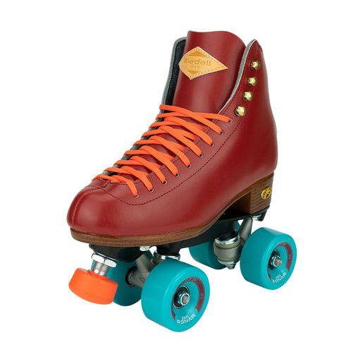 Riedell Crew Roller Skates - Crimson/11