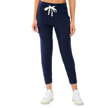 
                        
                          Load image into Gallery viewer, Splits 59 Reena Fleece 7/8 Womens Sweatpant - Indigo/Off Wht/L
                        
                       - 1