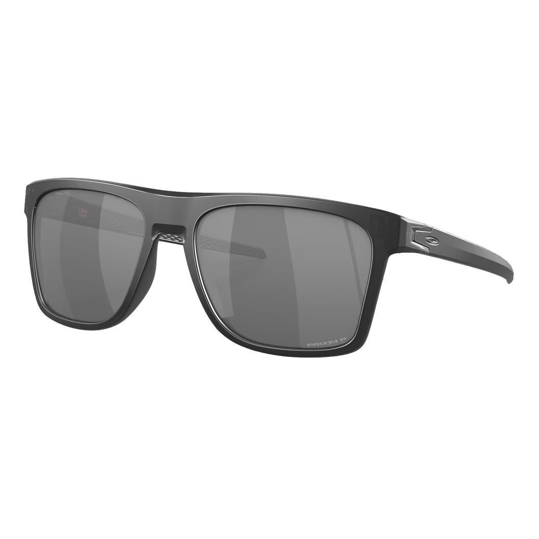 Oaklye Leffingwell Matte Black Pzm Dk Gy Sunglass - Default Title