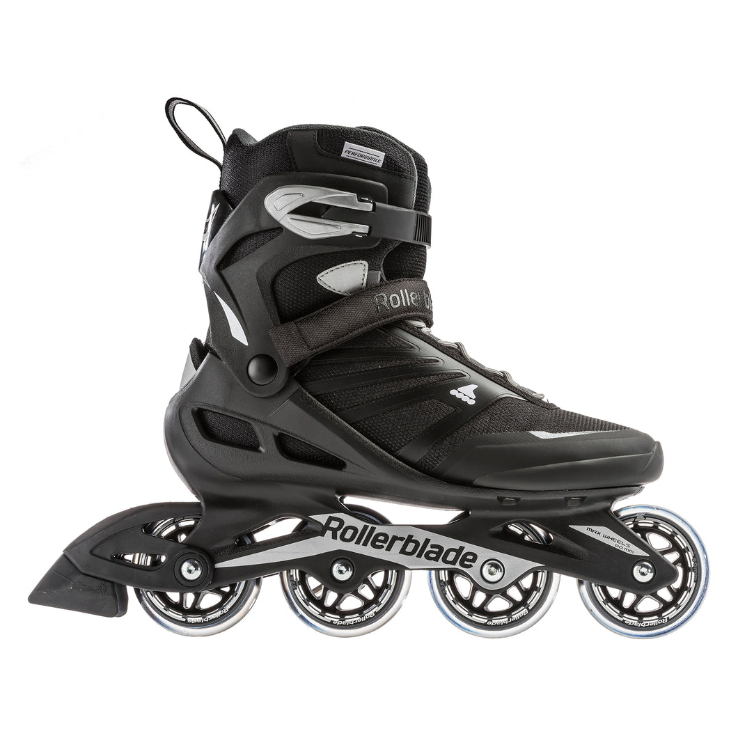 Rollerblade Zetrablade Mens Inline Skates 30133 - Black/Silver/11.0