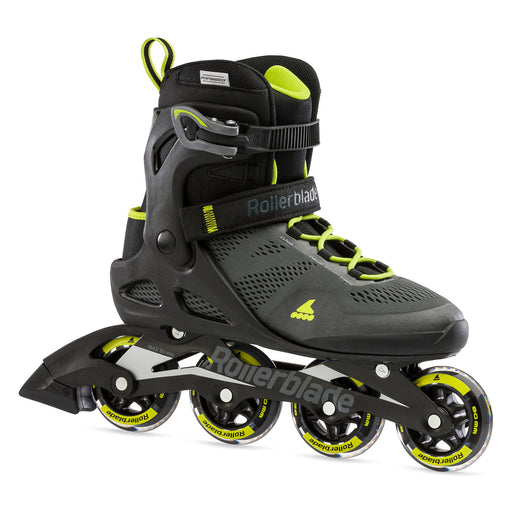 Rollerblade Macroblade 80 Mens Inline Skates 30135 - Black/Lime/10.0