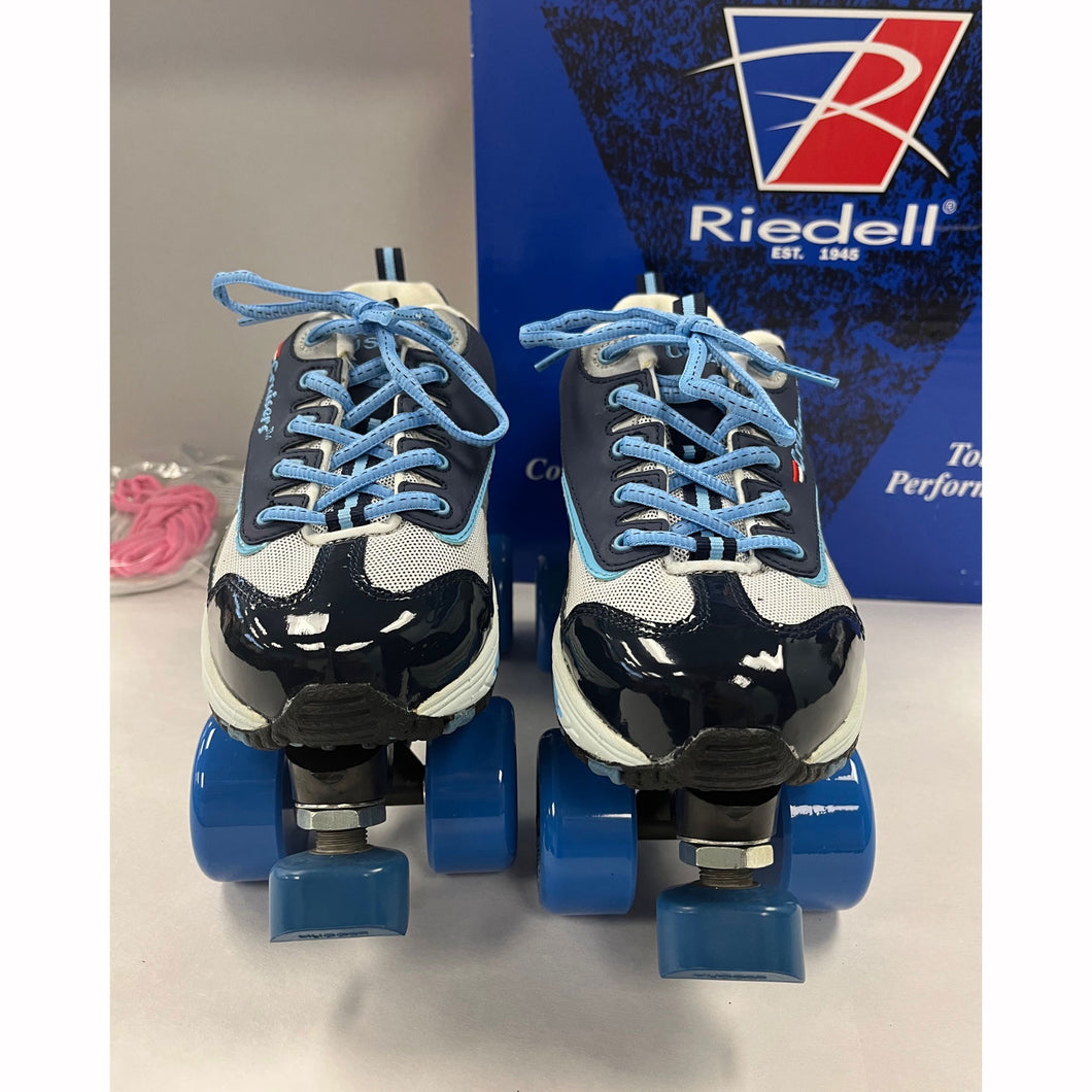 Riedell Cruiser Roller Skate - White/Navy/M6/W7