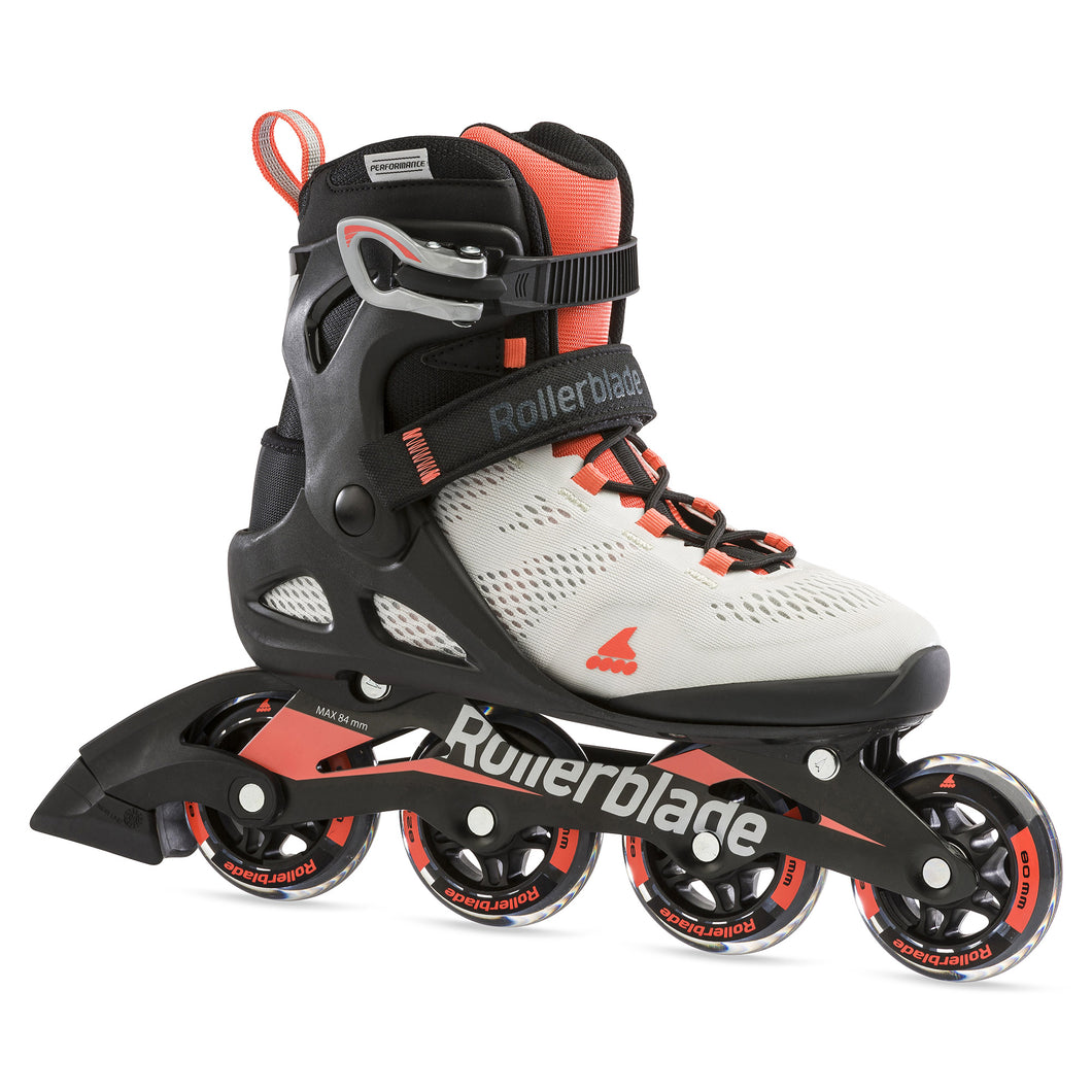 Rollerblade Macroblade 80 W Inline Skates 30153 - Grey/Coral/9.0