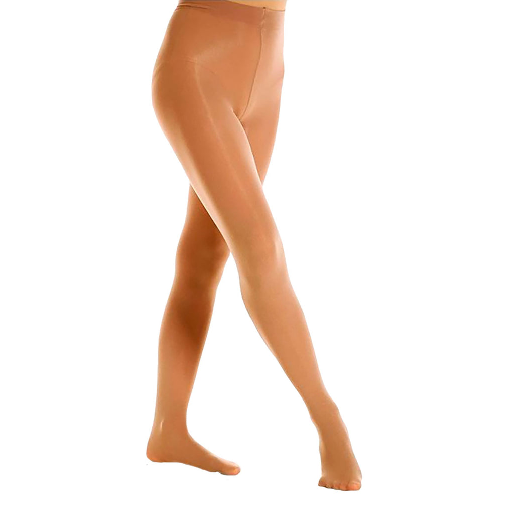 Mondor Footed Womens Tights - Suntan/XL