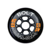 K2 Bolt 100mm/85A Inline Skate Wheels - 4 Pack