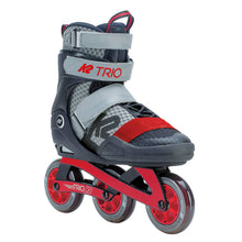 
                        
                          Load image into Gallery viewer, K2 Trio 100 Mens Urban Inline Skates 30506 - Grey/Red/8.5
                        
                       - 1