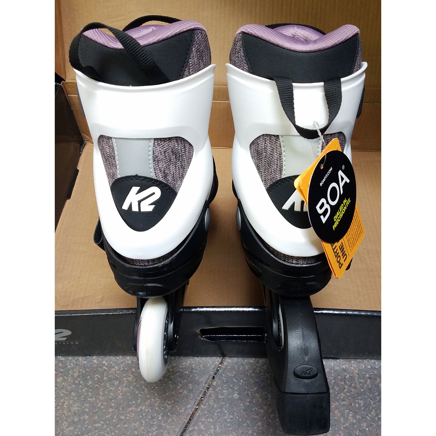 K2 Alexis 80 Boa Pattini In Linea Donna K2 Alexis 80 Boa Pattini In Linea Donna