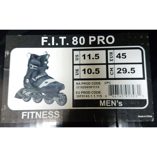 K2 F.I.T. 80 Pro Mens Inline Skates 30571