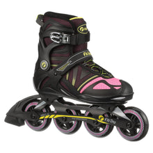
                        
                          Load image into Gallery viewer, Fit-Tru Cruze 84 Pink Womens Inline Skates 30575 - Blk/Pnk/Yel/9.0
                        
                       - 1