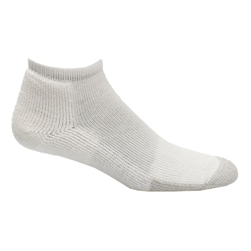 Thorlo Tennis Maximum Cushion Low Cut Socks - White/L