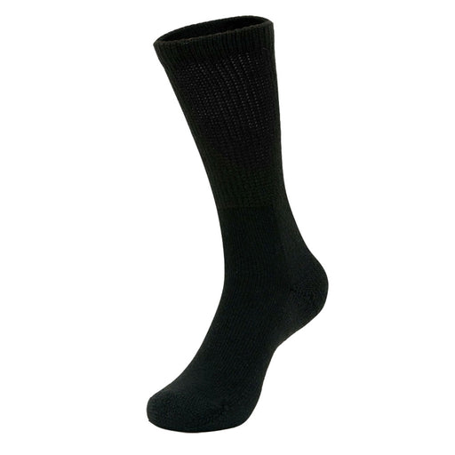 Thorlo Moderate Cushion Walking Crew Sock - Black/XL
