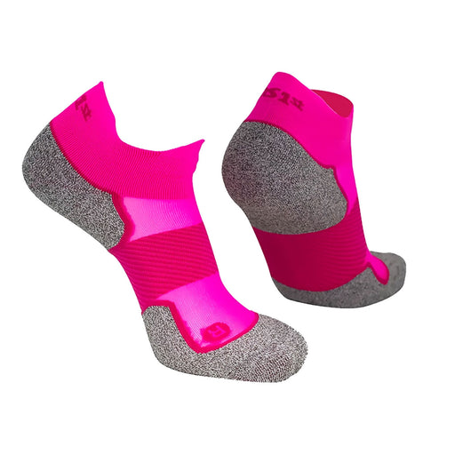 OS1st Pickleball No Show Socks - Pink Fushion/L