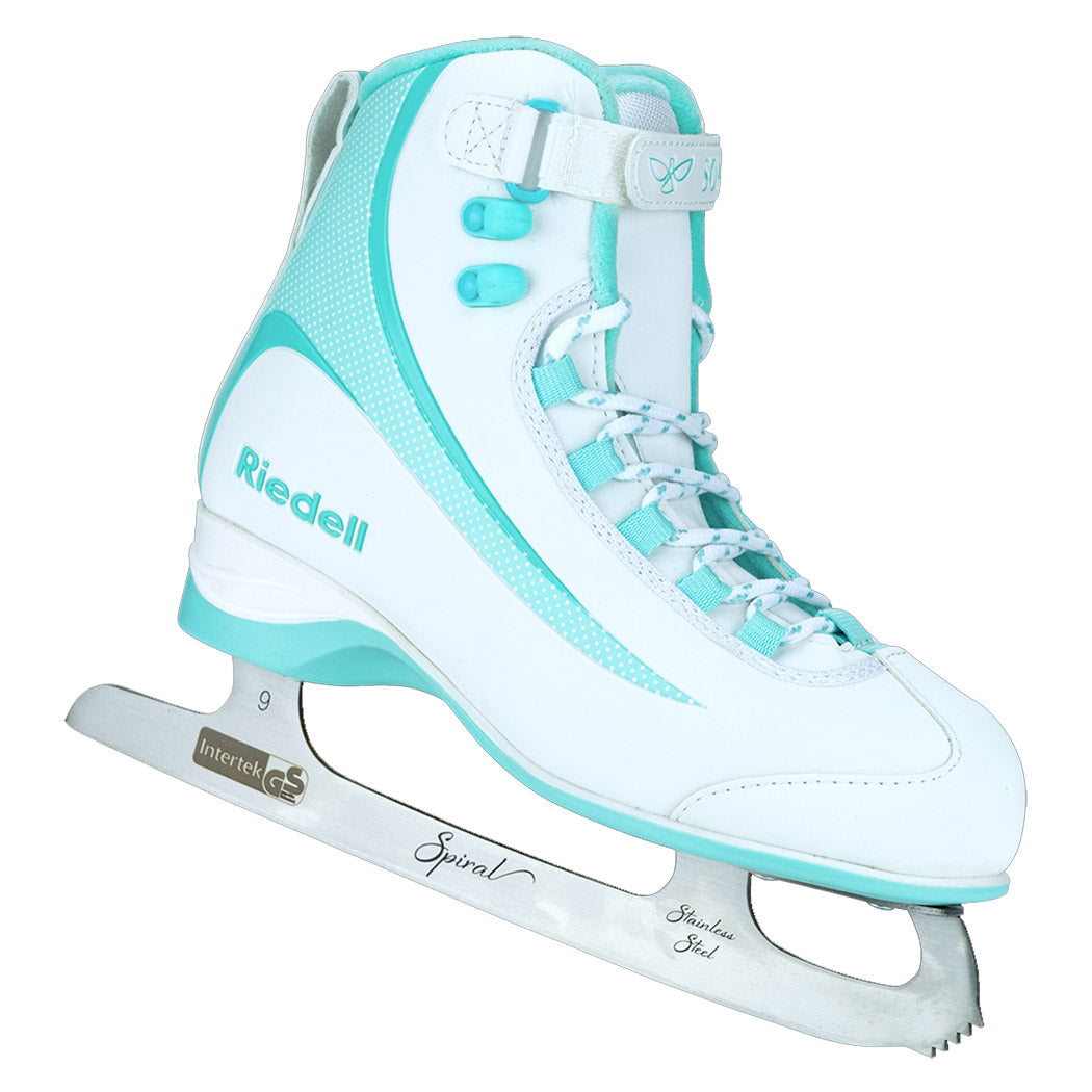 Riedell Soar Womens Figure Skates 30858 - 5.0/Mint/M