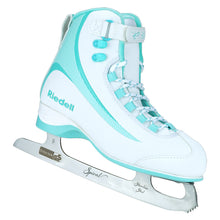 
                        
                          Load image into Gallery viewer, Riedell Soar Womens Figure Skates 30859 - 6.0/Mint/M
                        
                       - 1