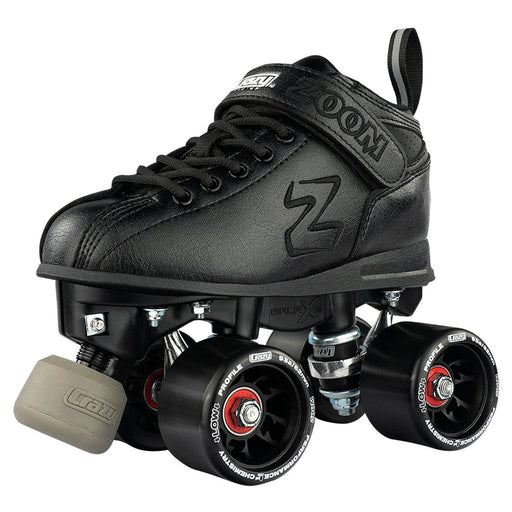 Crazy Skate Zoom Unisex Roller Skates 30895 - WMNS 10/MENS 9/Black