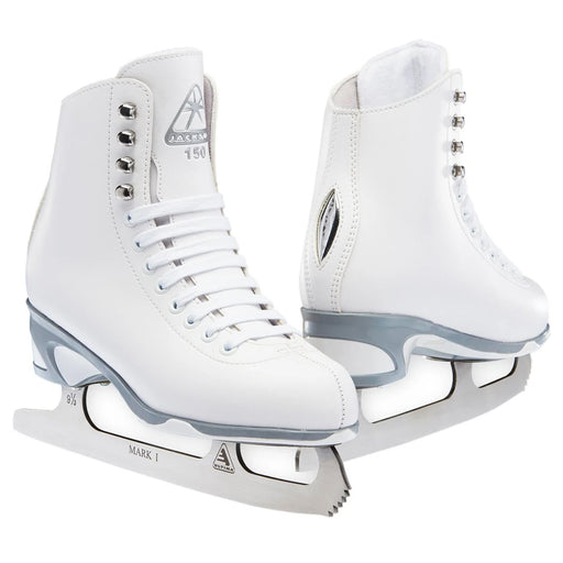 Jackson Finesse 150 Womens Figure Skates 30899 - 8.0/White/M