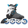 K2 Alexis 84 Pro Gray-Blue Womens Inline Skates - Size 8 Lightly Used