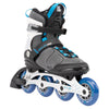 K2 Alexis 84 Pro Gray-Blue Womens Inline Skates - Size 9 Lightly Used