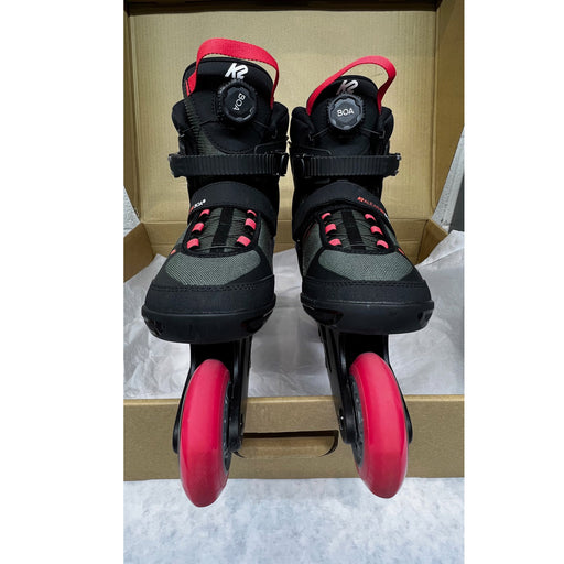 K2 Alexis 80 Boa Gray-Coral W Inline Skates 31852