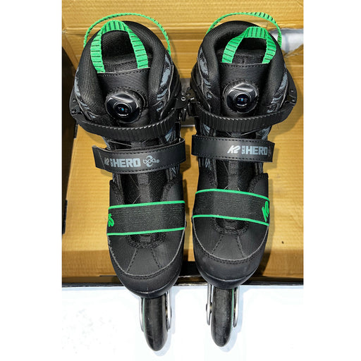 K2 Sk8 Hero Boa ALU Boys Adj Inline Skates 31871