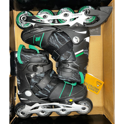 K2 Sk8 Hero Boa ALU Boys Adj Inline Skates 31960