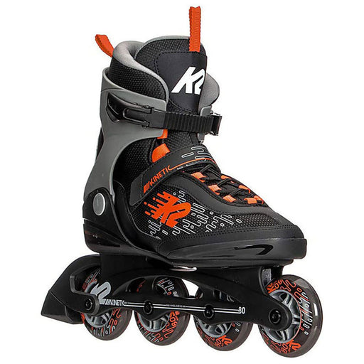 K2 Kinetic 80 Mens Inline Skates 31962 - Black/Red/6.0