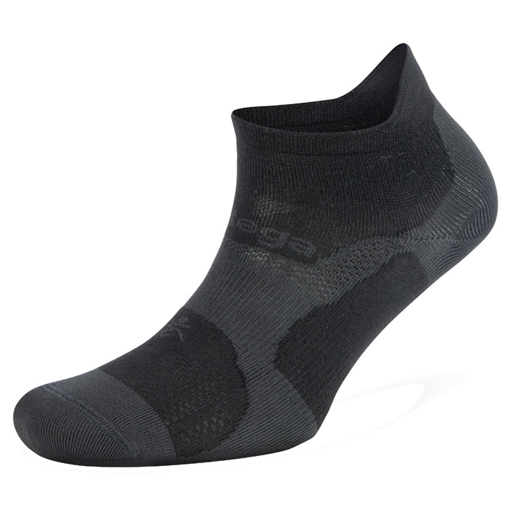 Balega Hidden Dry No Show Unisex Running Socks - Black/XL
