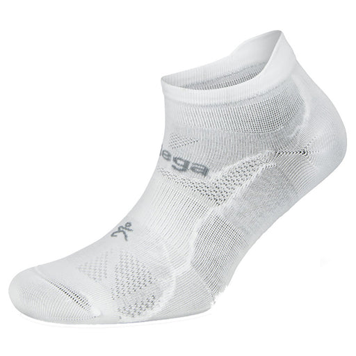 Balega Hidden Dry No Show Unisex Running Socks - White/XL