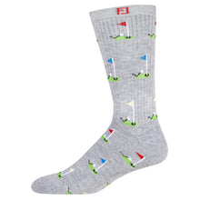 
                        
                          Load image into Gallery viewer, FootJoy ProDry Fashion Crew Mens Socks - LT GREY 998
                        
                       - 11