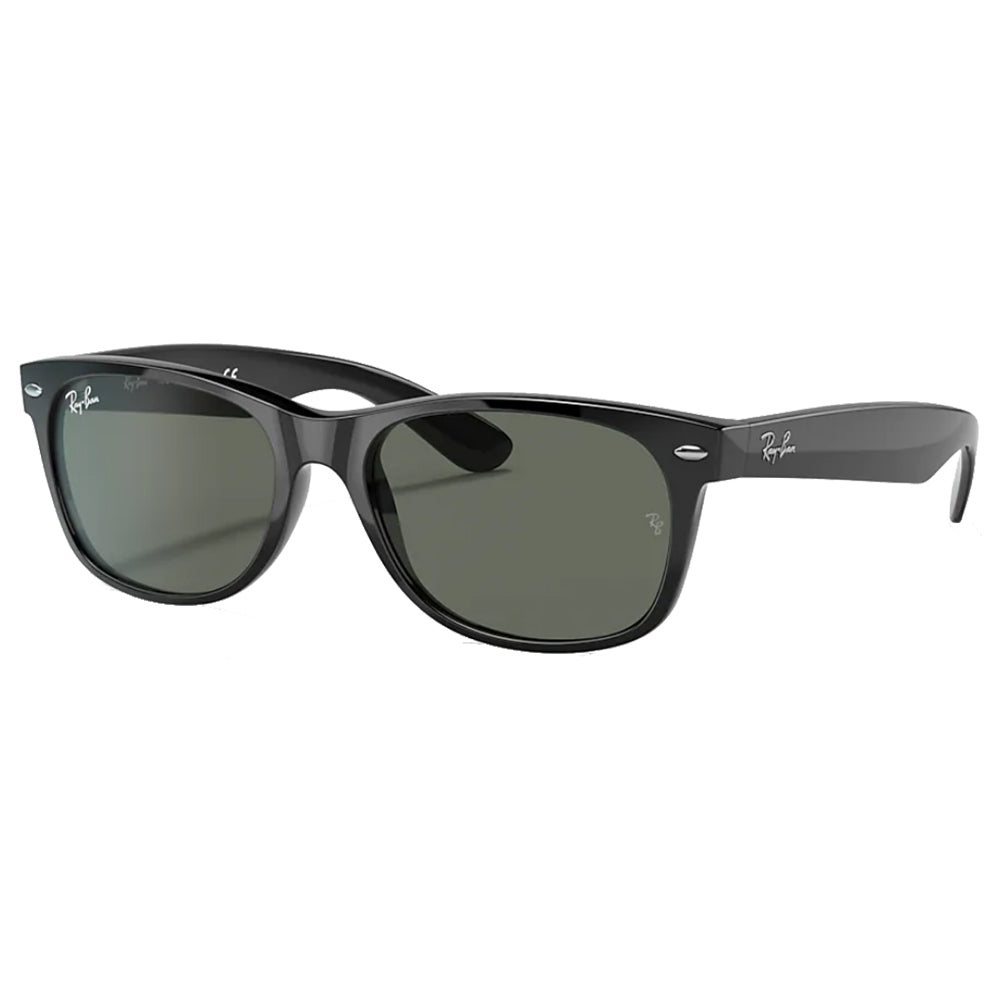 Ray-Ban New Wayfarer Black G15 Sunglasses - 52