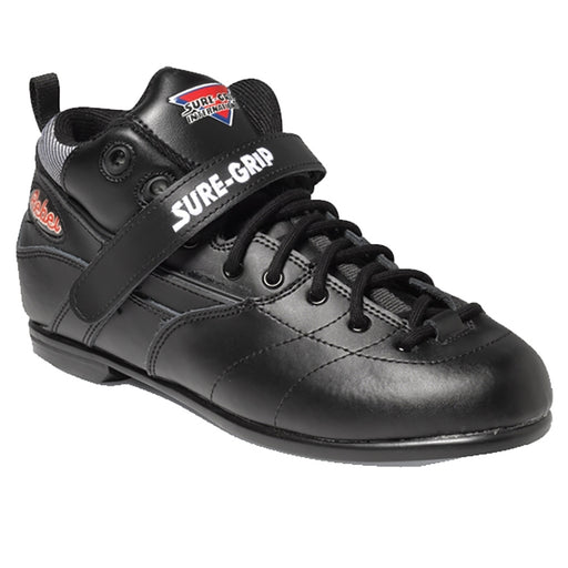 Sure Grip Rebel Derby Unisex Roller Skate Boot - Black/M13 / W15